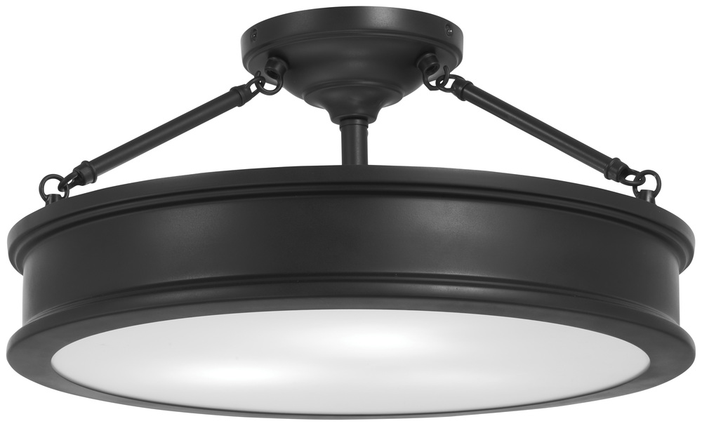Harbour Point - 3 Light Semi Flush