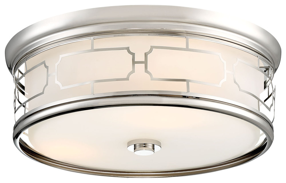 Flush Mount - One Light LED 16" Decorative Flush Mount