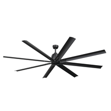 Kichler 310285SBK - 84 Inch Breda 8 Blade Ceiling Fan in Satin Black with Satin Black Blades