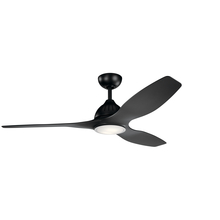 Kichler 310360SBK - Jace LED 60" Fan Satin Black