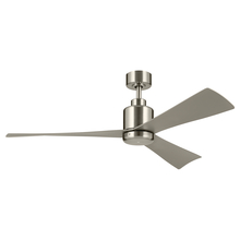 Kichler 310452BSS - 52 Inch True Ceiling Fan in Brushed Stainless Steel with Silver Blades