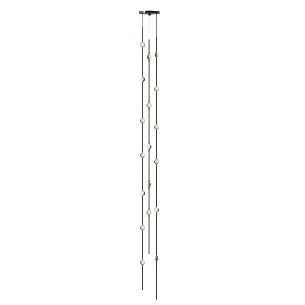 Andromeda Tall 6" Round LED Pendant