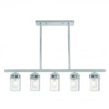 Livex Lighting 40594-05 - 5 Lt CH Linear Chandelier