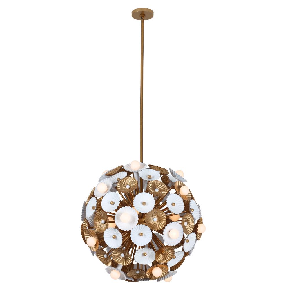 DAMASK 28 LT ORB PENDANT
