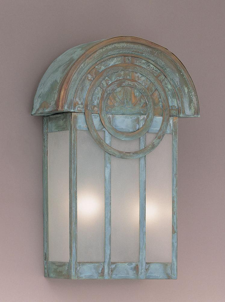 3-LIGHT OUTDOOR WALL SCONCE