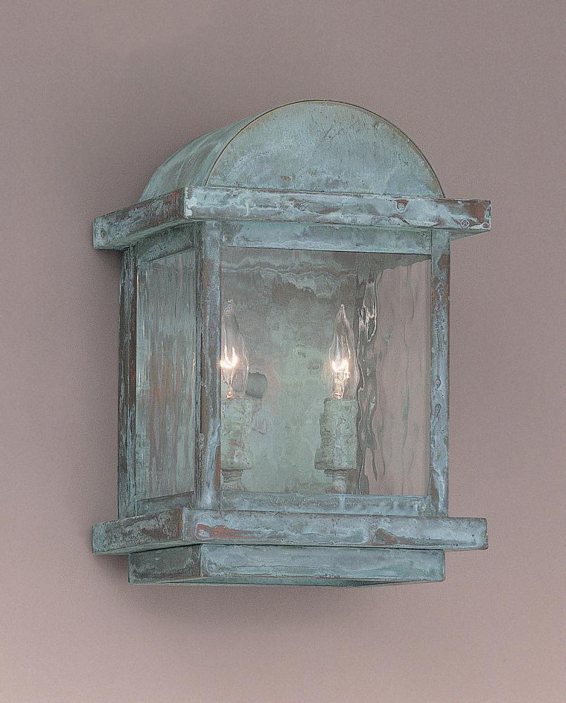 2-LIGHT OUTDOOR WALL SCONCE