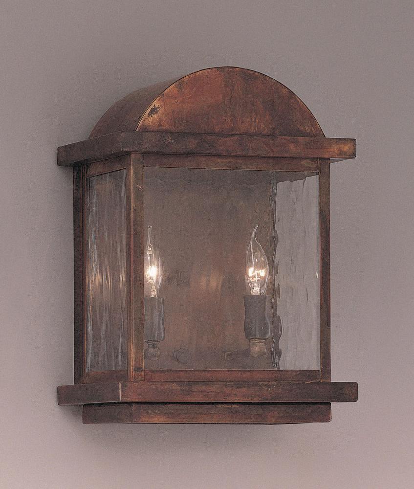 3-LIGHT OUTDOOR WALL SCONCE