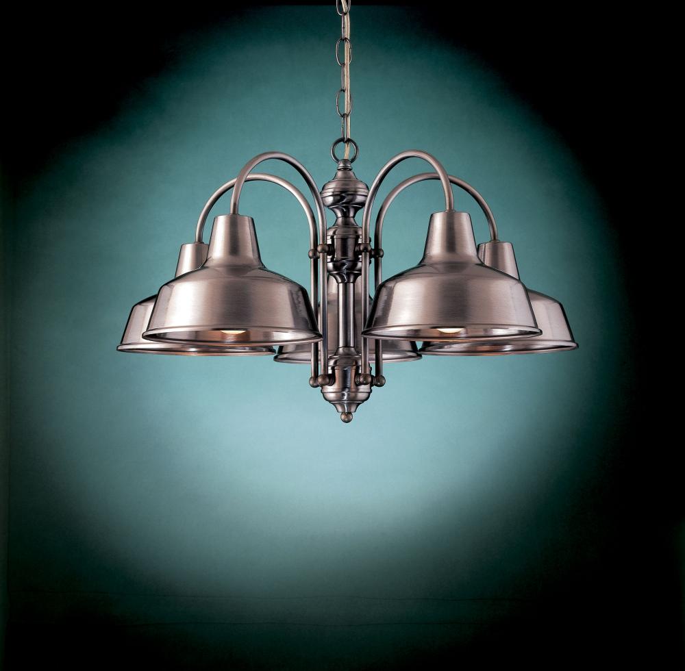 5-LIGHT CHANDELIER