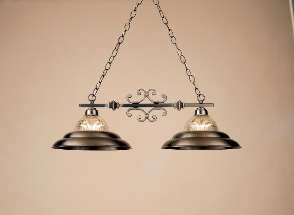 2-LIGHT ISLAND PENDANT