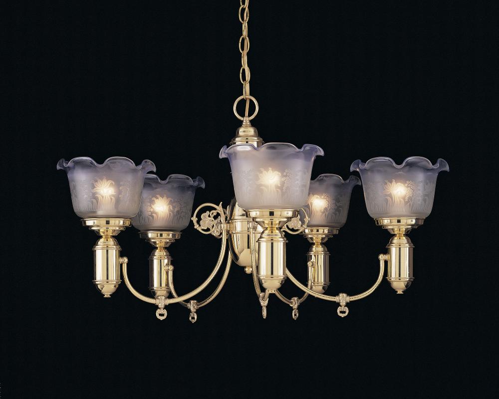 5-LIGHT CHANDELIER