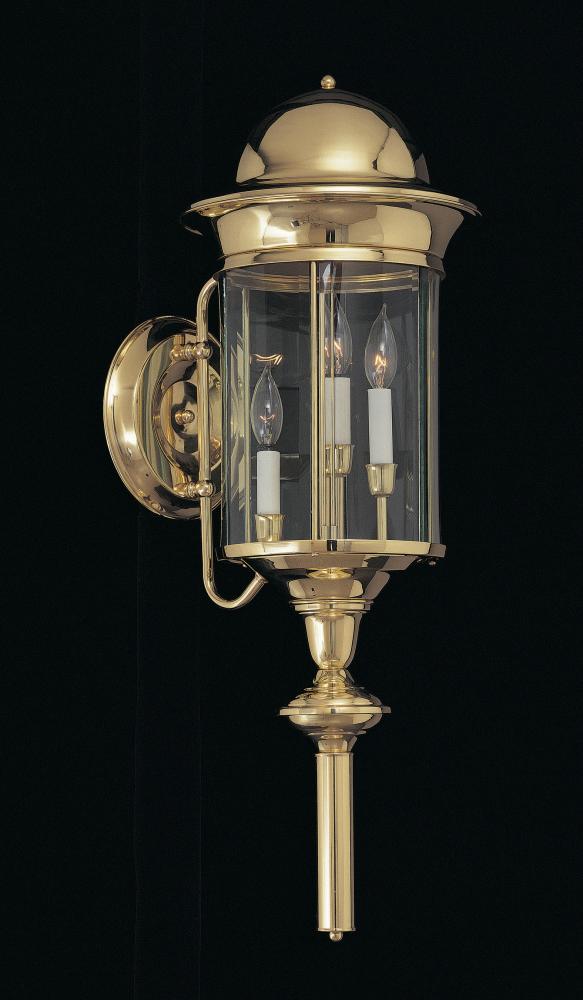 3-LIGHT OUTDOOR WALL SCONCE