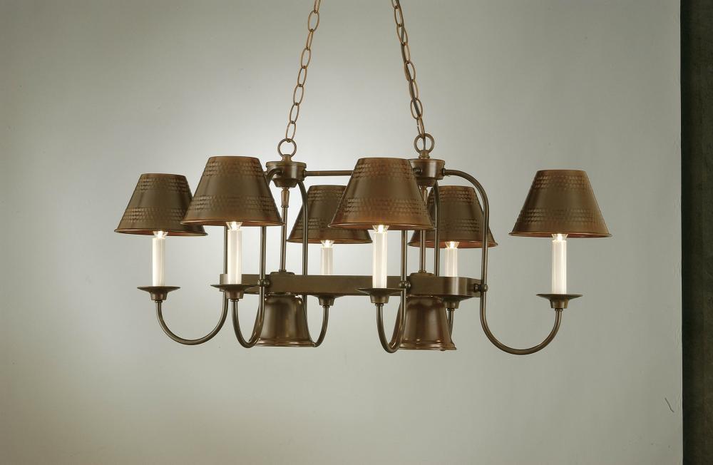 8-LIGHT POT RACK