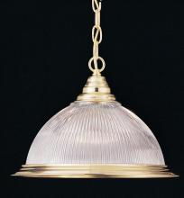 Hi-Lite MFG Co. H-1115-D-96-CLR RIB - 1-LIGHT PENDANT