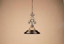 Hi-Lite MFG Co. H-2401-D-66-CLR RIB - 1-LIGHT PENDANT