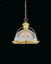 Hi-Lite MFG Co. H-267-D-11-CLR RIB - 1-LIGHT PENDANT