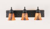 Hi-Lite MFG Co. H-2Y-3B-14-MARBLE - 3-LIGHT BATH AND VANITY WALL SCONCE
