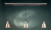 Hi-Lite MFG Co. H-2Y-3C-14-MARBLE - 3-LIGHT ISLAND PENDANT