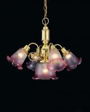 Hi-Lite MFG Co. H-6061-D-77-BLUE - 5-LIGHT CHANDELIER