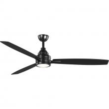 Progress P2554-3130K - P2554-3130K 60IN 3 BLADE FAN W/LED LGT