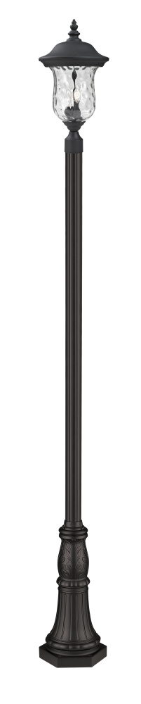 3 Light Outdoor Post Mounted Fixture