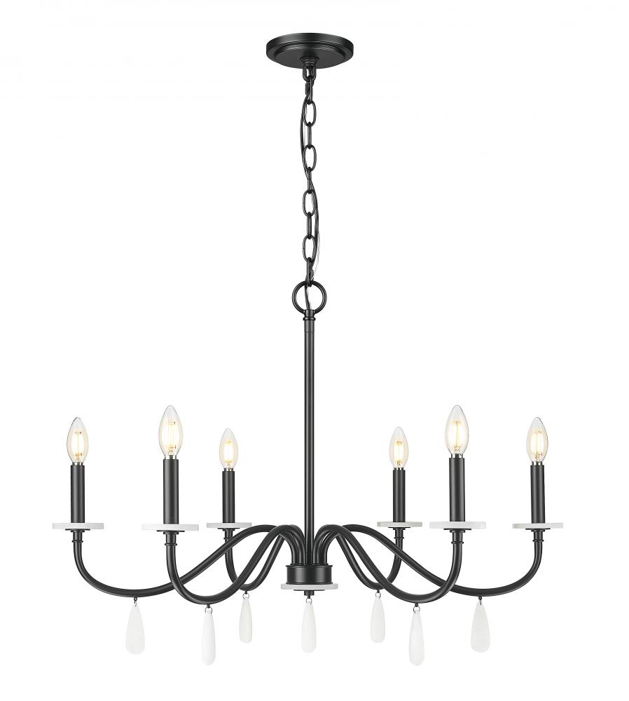 6 Light Chandelier