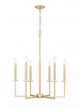 Z-Lite 6100-6MGLD - 6 Light Chandelier