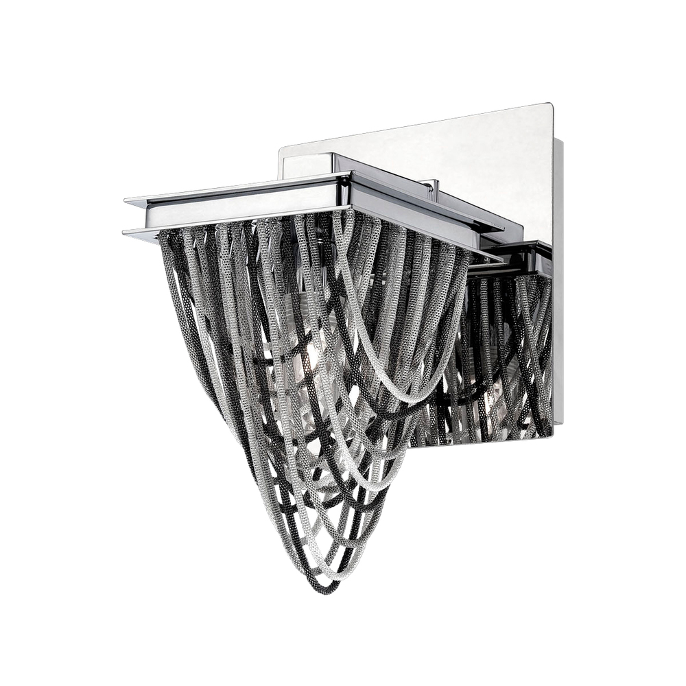 Wasaga, 1Lt Wall Sconce, Chrome