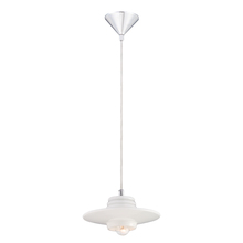 Eurofase 22971-012 - Disco, 1Lt Pendant, Large, Chrome/White