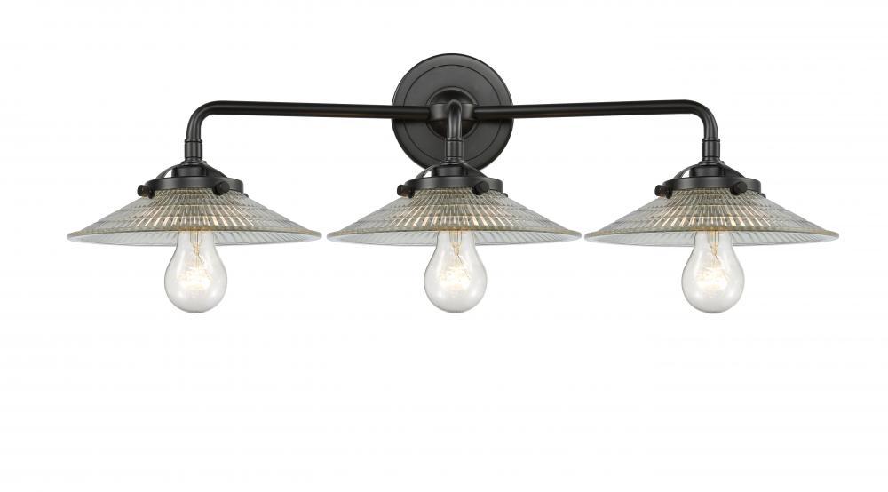 Halophane 3 Light Bath Vanity Light