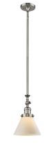 Innovations Lighting 206-SN-G41 - Cone - 1 Light - 8 inch - Brushed Satin Nickel - Stem Hung - Adjustable Mini Pendant