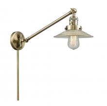 Innovations Lighting 237-AB-G2-LED - Halophane - 1 Light - 9 inch - Antique Brass -Adjustable Swing Arm