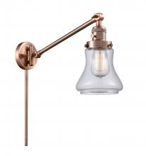 Innovations Lighting 237-AC-G192-LED - Bellmont - 1 Light - 8 inch - Antique Copper -Adjustable Swing Arm
