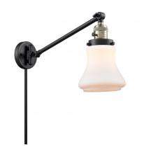 Innovations Lighting 237-BAB-G191-LED - Bellmont - 1 Light - 8 inch - Black Antique Brass -Adjustable Swing Arm