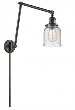 Innovations Lighting 238-OB-G54 - Bell - 1 Light - 8 inch - Oil Rubbed Bronze -Adjustable Swing Arm