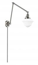 Innovations Lighting 238-SN-G531 - Oxford - 1 Light - 8 inch - Brushed Satin Nickel -Adjustable Swing Arm
