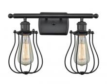 Innovations Lighting 516-2W-BK-513 - Barrington 2 Light Bath Vanity Light