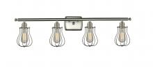 Innovations Lighting 516-4W-SN-513 - Barrington 4 Light Bath Vanity Light