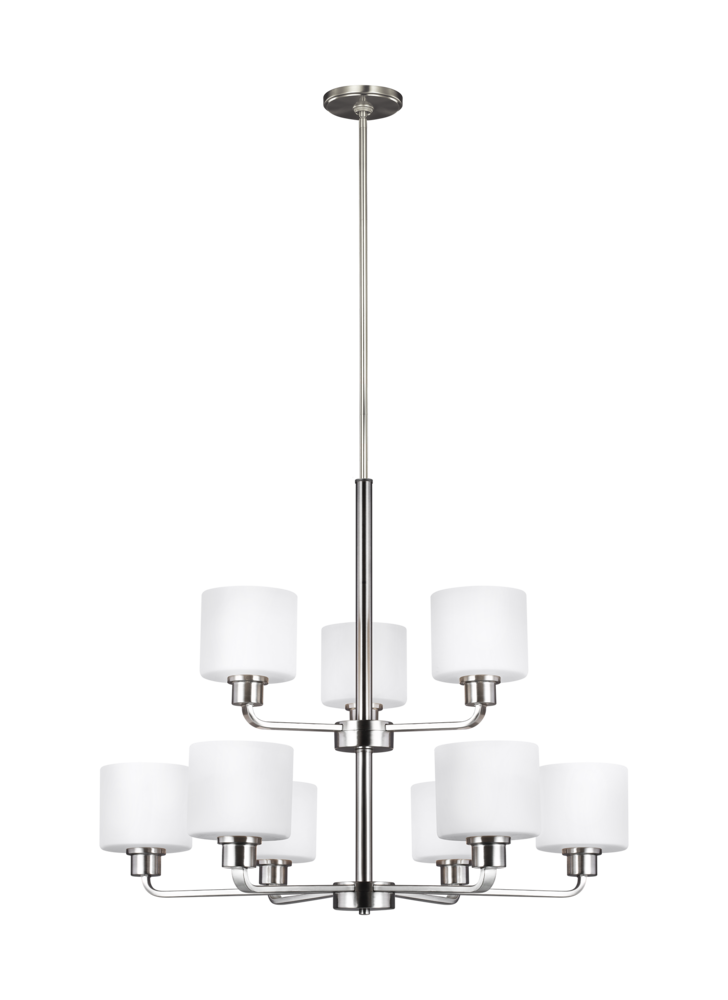 Canfield Nine Light Chandelier