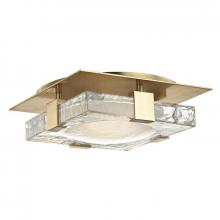 Hudson Valley 9811-AGB - Bourne Semi-Flush