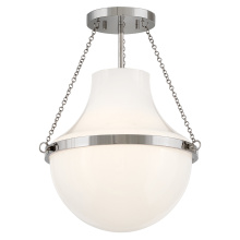 Hinkley 46891PN - Medium Semi-Flush Mount