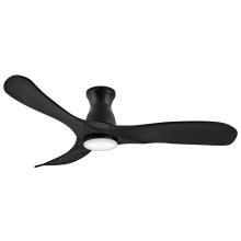 Hinkley 903456FBB-LDD - Swell Flush Illuminated 56" LED Smart Fan